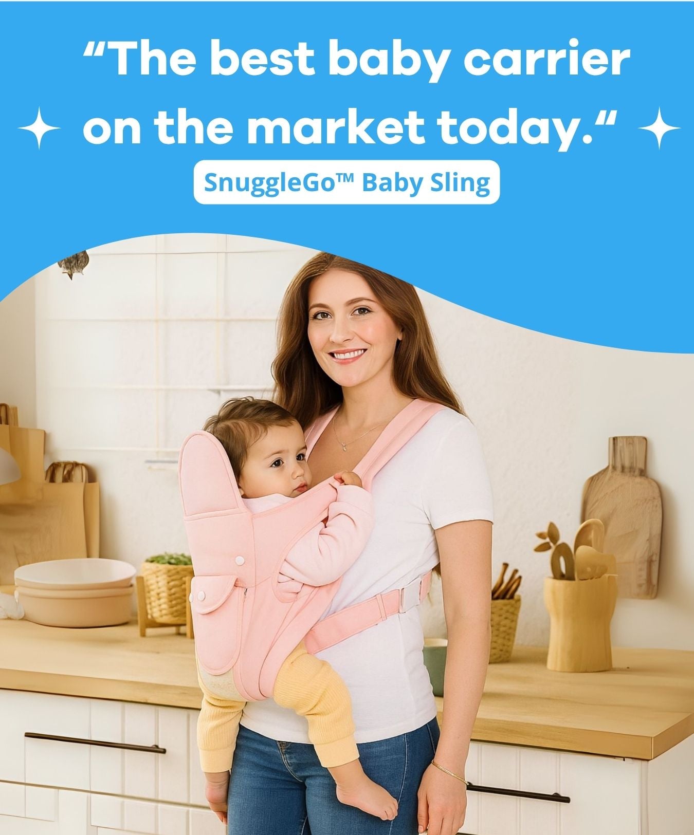SnuggleGo™ Baby Sling