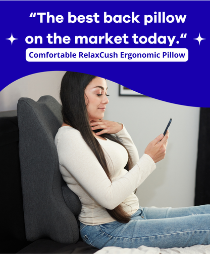 RelaxCush™ - Ergonomic Back Pillow