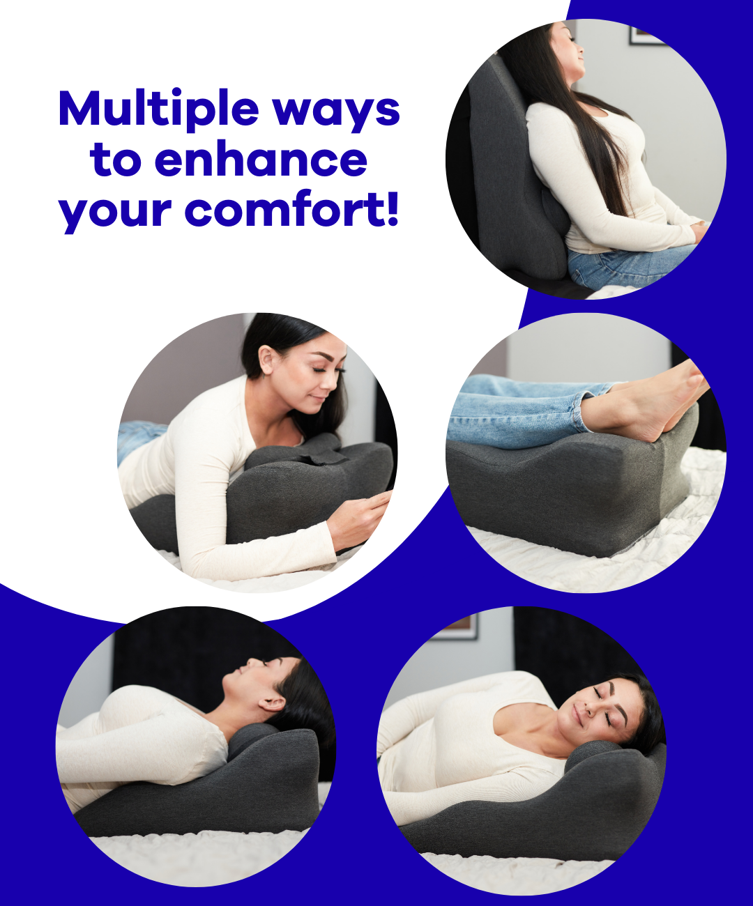 RelaxCush™ - Ergonomic Back Pillow
