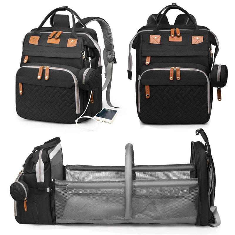 3 In 1 Foldable Diaper Backpack